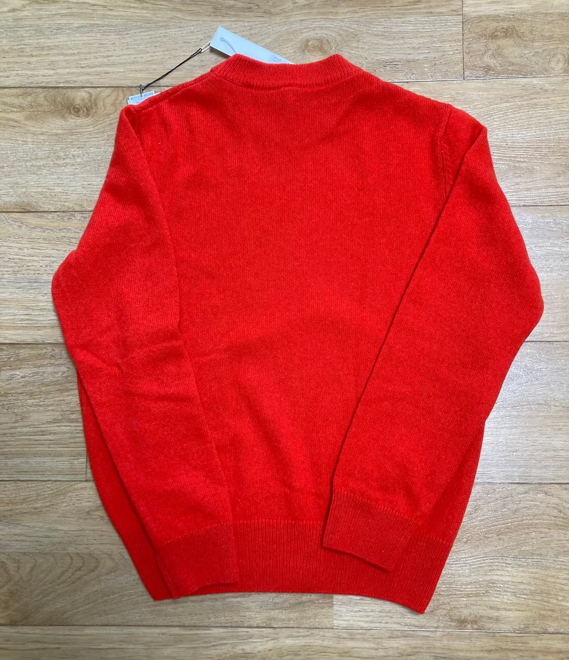 (새상품) 선플라워 알파카 울 니트 스웨터 오렌지 상품이미지2