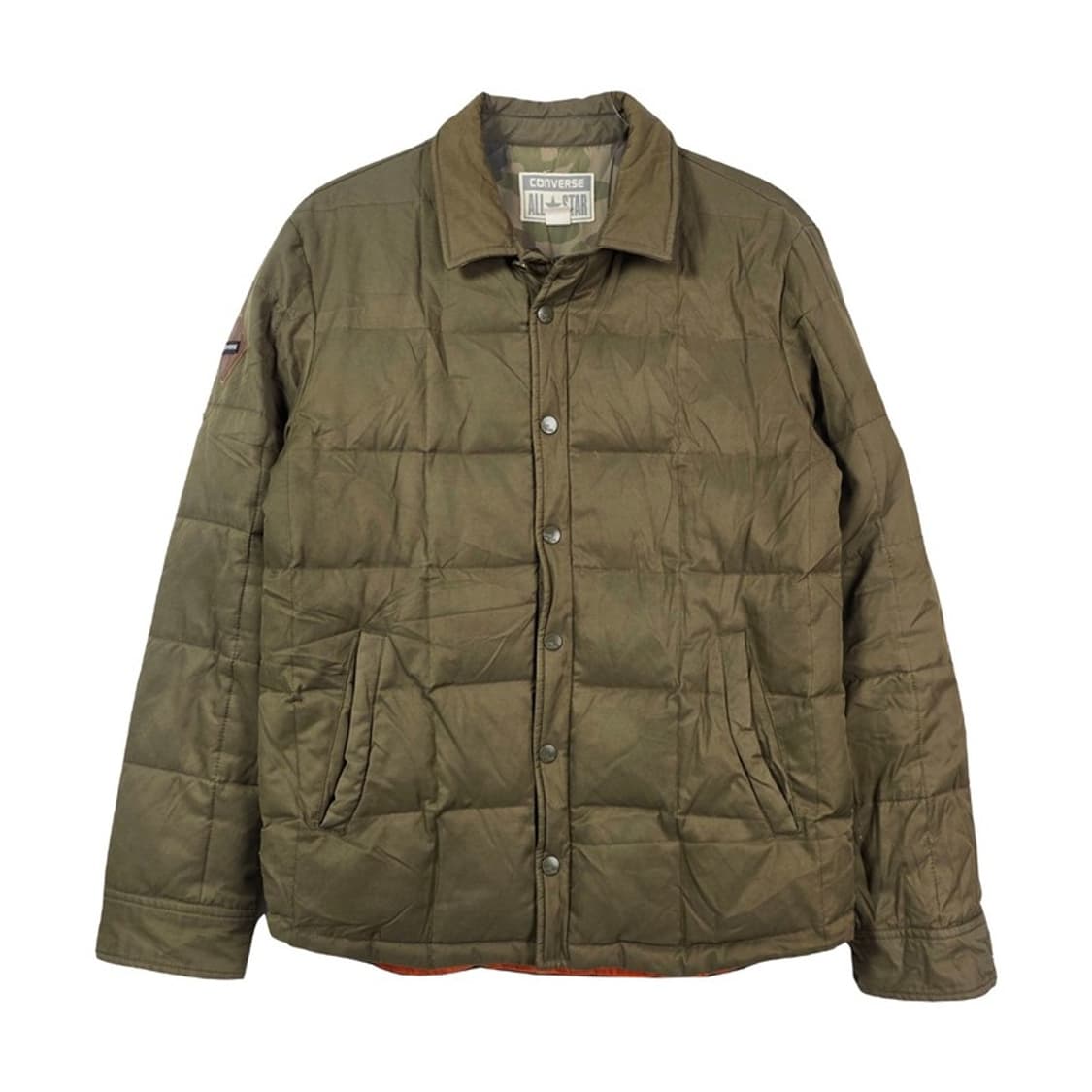 컨버스 올스타 아메카지 퀼팅 다운 경패딩 M 상품이미지1