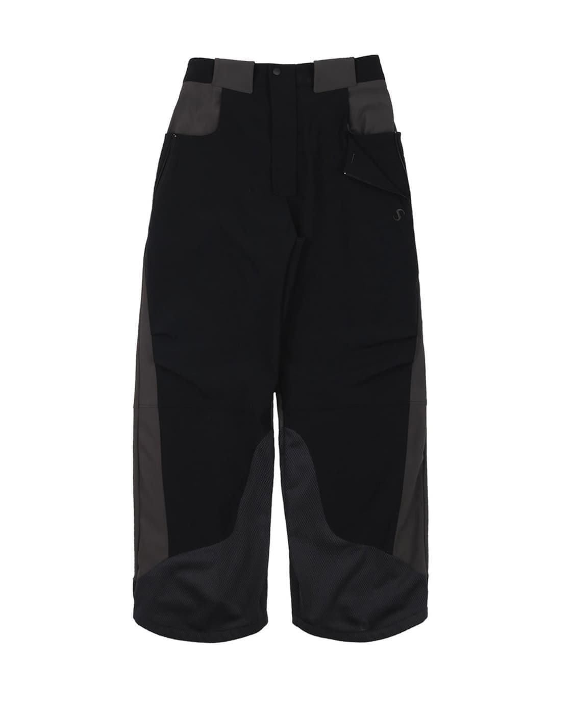 오호스 BOARD STYLE BANDING TROUSERS (BLACK) 상품이미지1