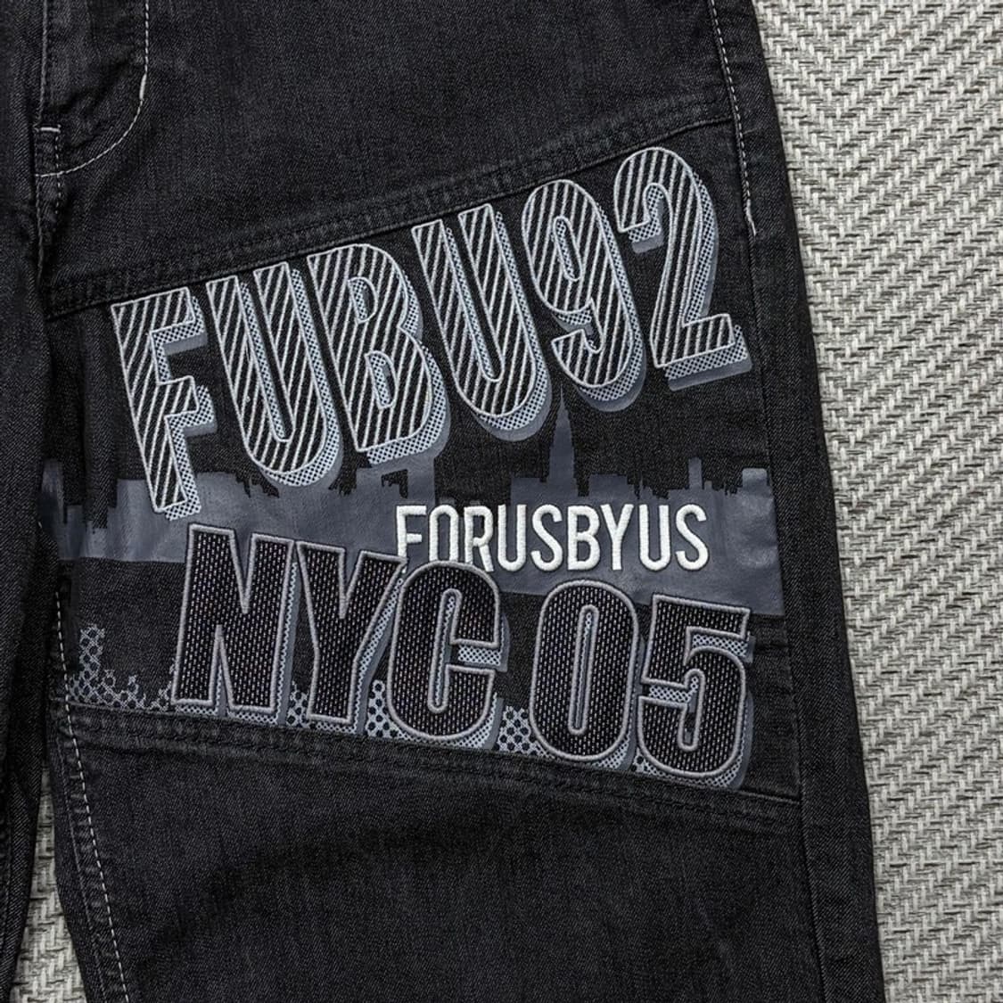 후부 올드스쿨 데님 버뮤다팬츠 v2340 상품이미지6