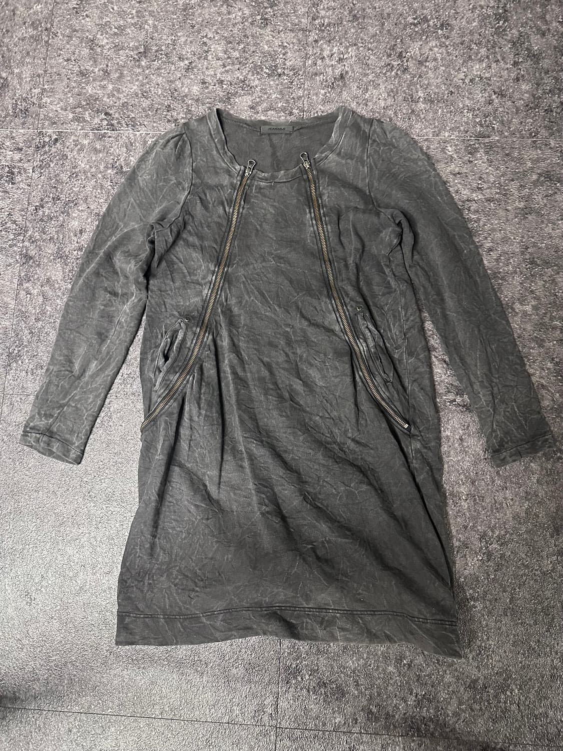 (MPH) 3-zip asymmetric drape sleeveless 상품이미지6