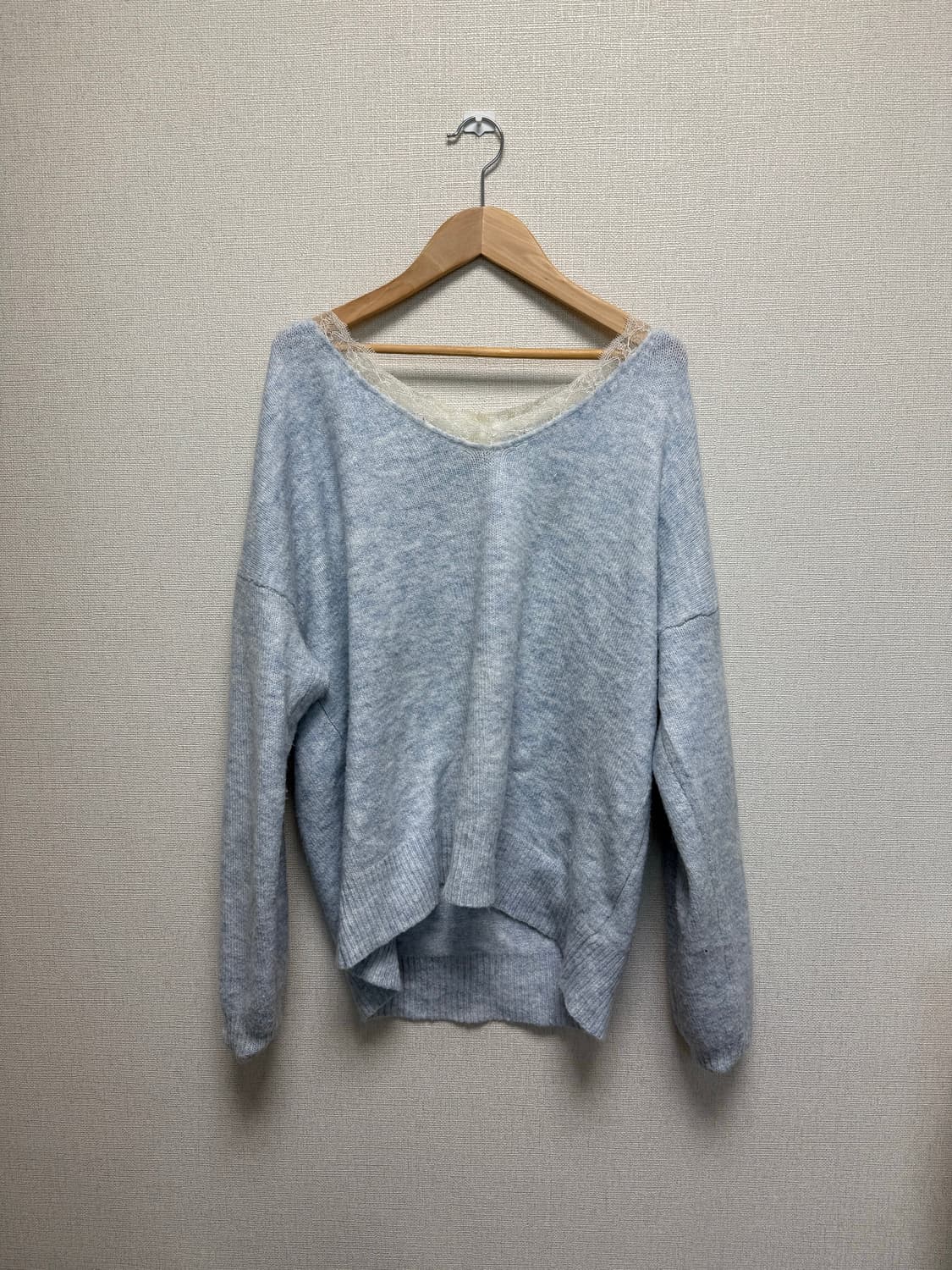 Vintage / 파스텔 레이스 니트 상품이미지1