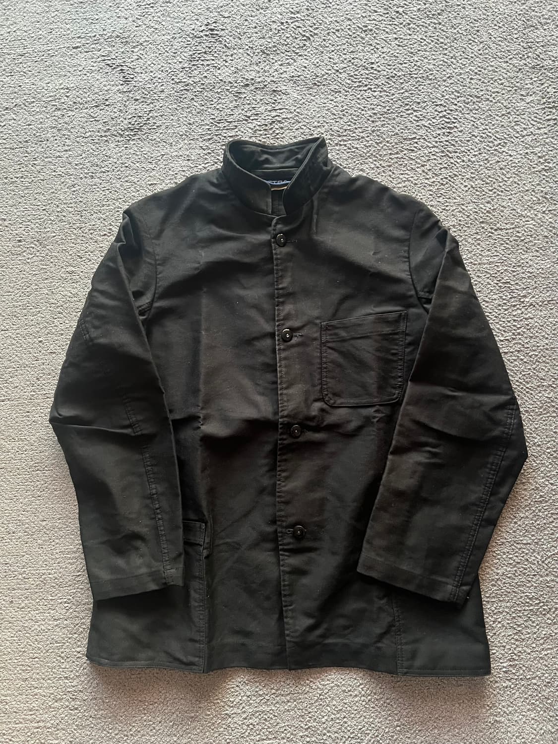 베트라 블랙 스탠 칼라 프렌치 워크 자켓 상품이미지1