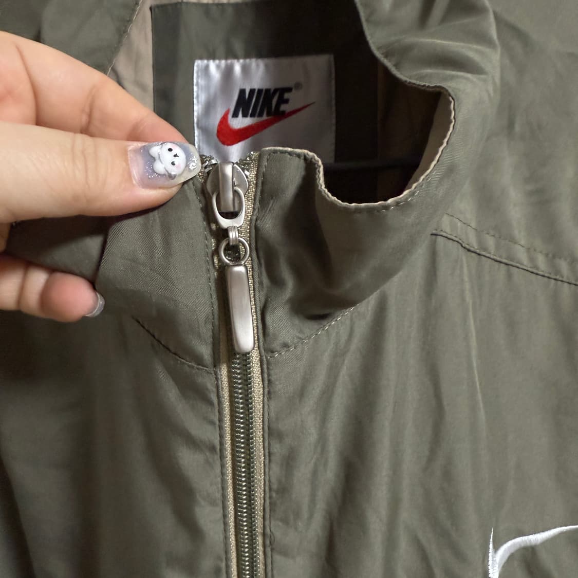 나이키 바람막이 (희귀색상, 상태좋음)💚 상품이미지3
