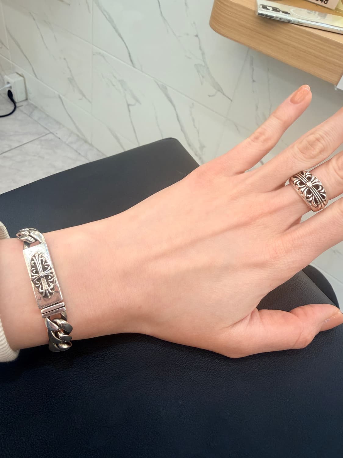 크롬하츠 플로랄 반지 팔찌 일괄판매 상품이미지6