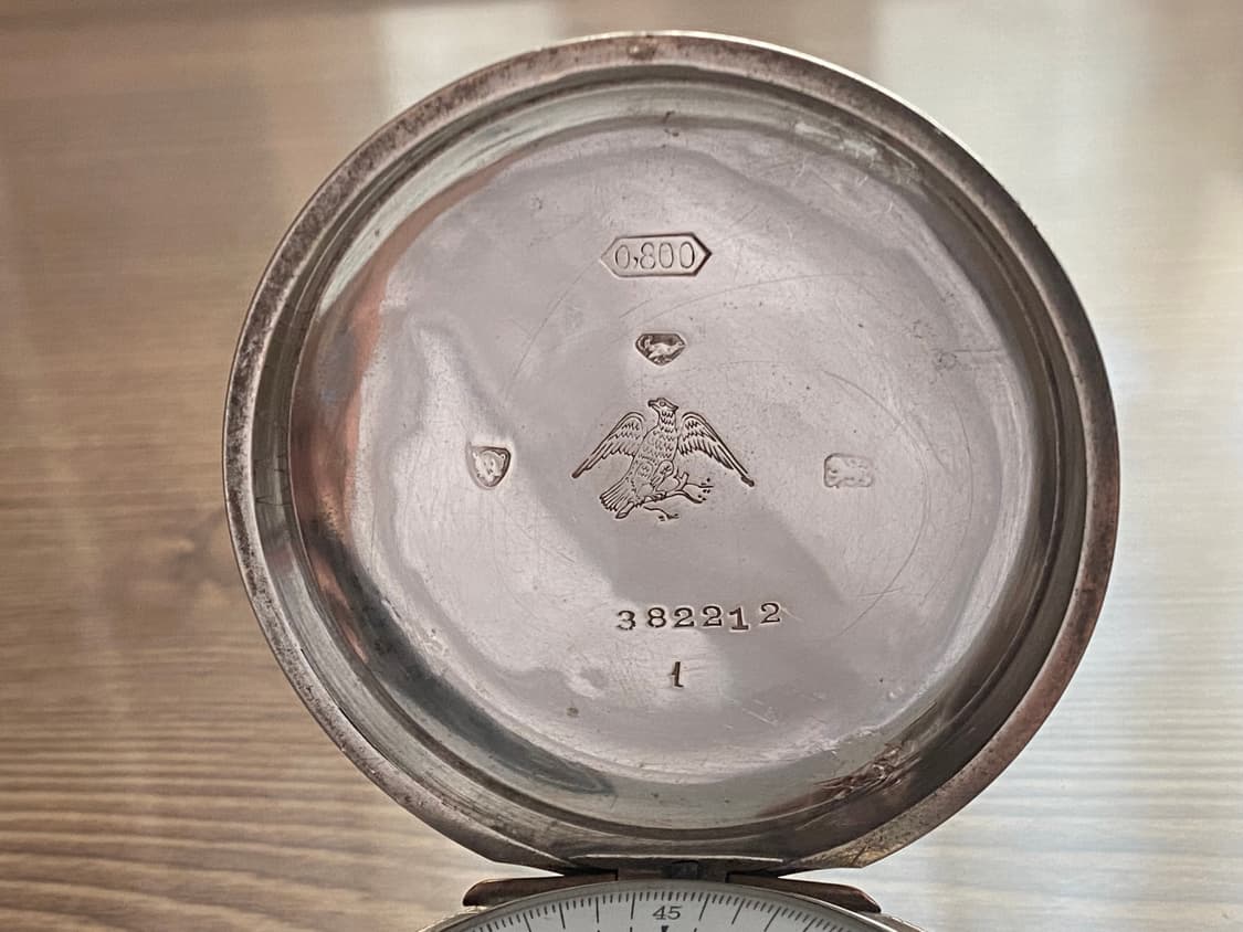 브륄 프레레스(Bruhl Freres) 회중시계 빈티지 시계 판매합니다. 상품이미지7