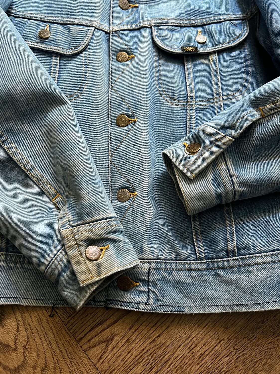 [M]Lee 스톰라이더 블랭킷 데님 트러커 자켓 R6 상품이미지5