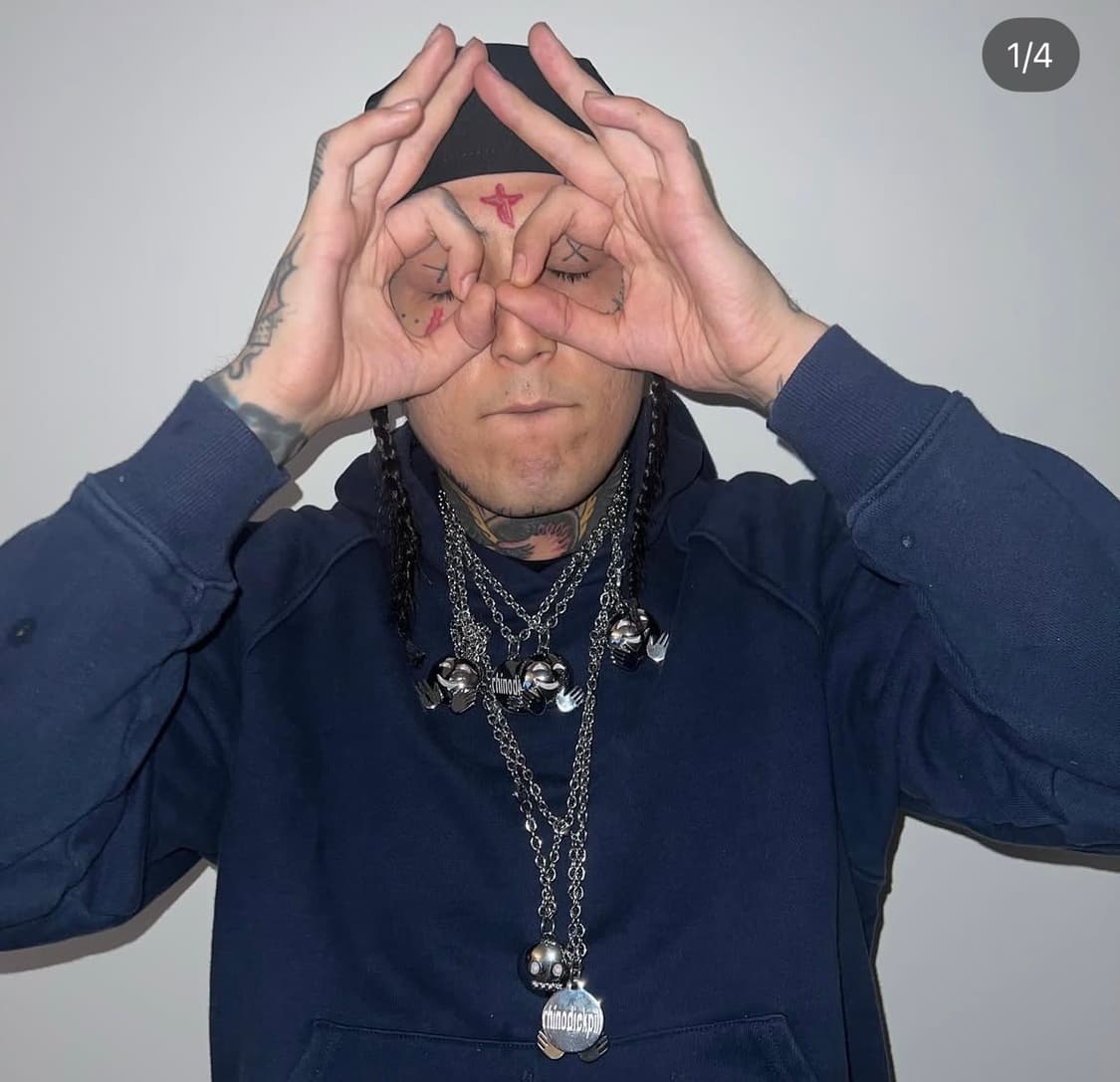 Rhinodickpill 이모지 목걸이 체인 🤐 상품이미지2