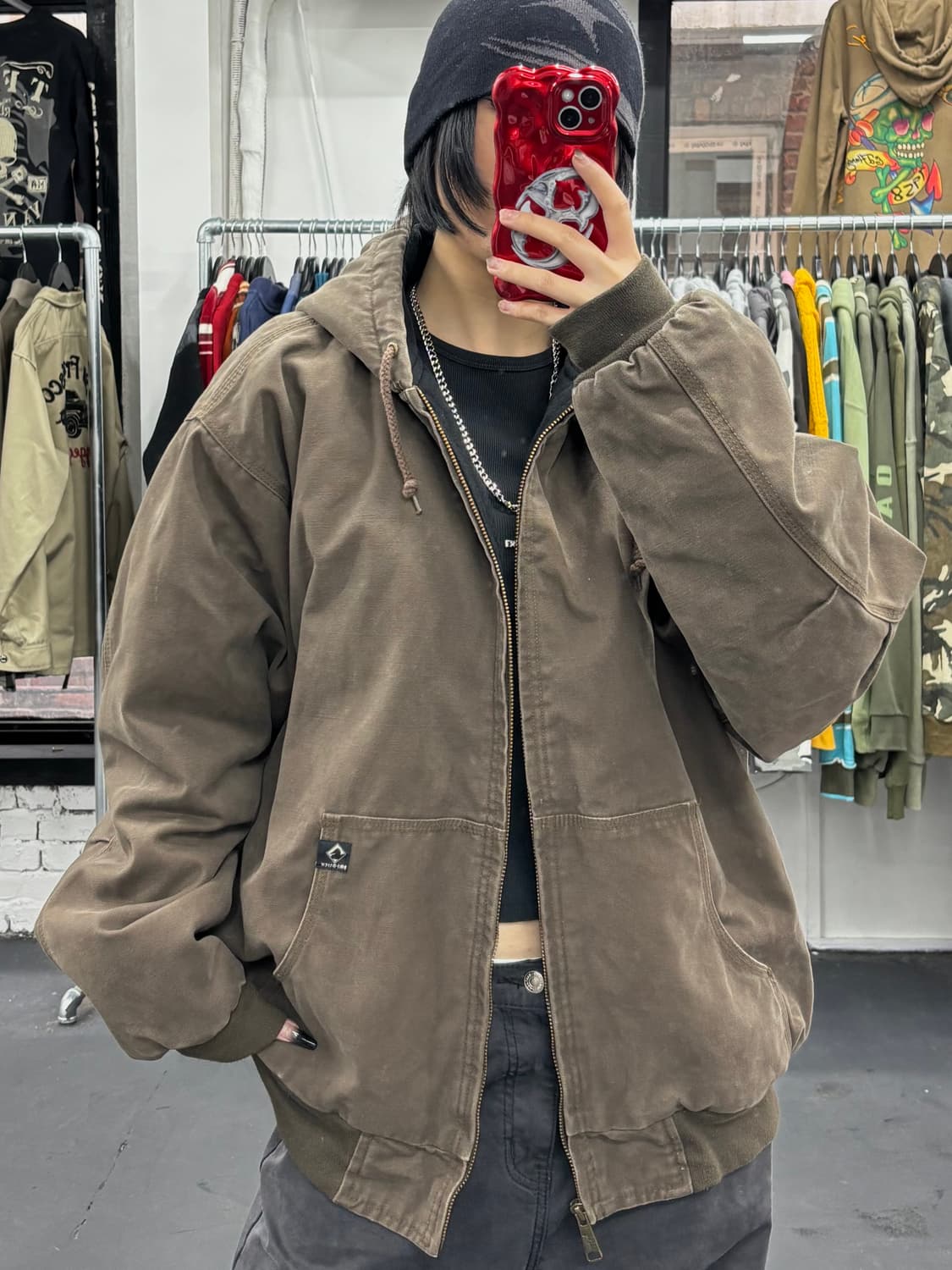 Dry Duck 브라운 워크자켓 상품이미지2