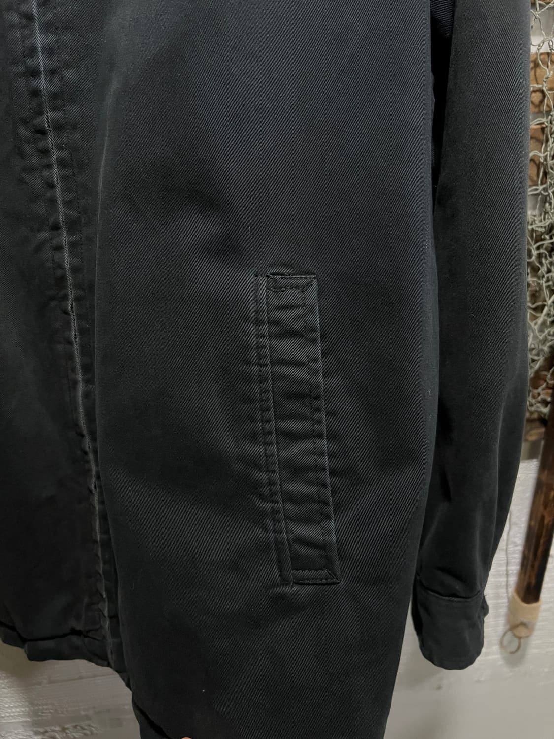 [S]폴로 랄프로렌 타탄체크 라이닝 블랙 드리즐러 자켓 상품이미지4