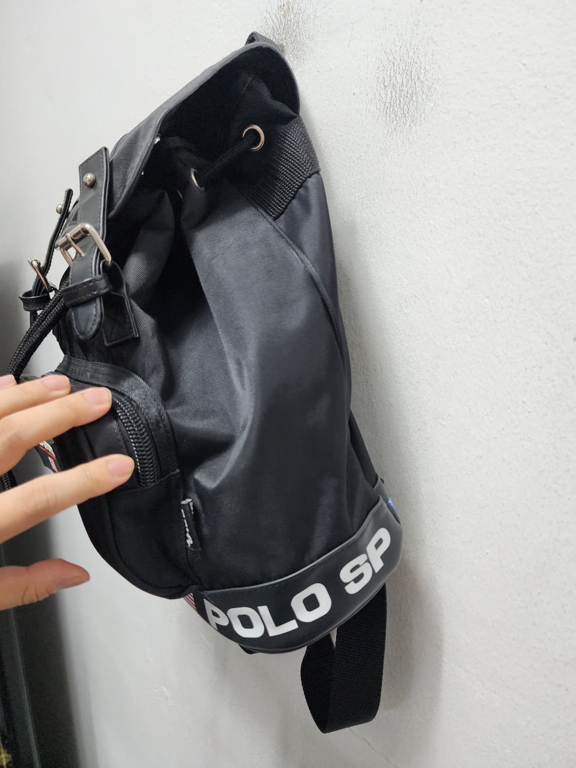 폴로스포츠 블랙 백팩 상품이미지4
