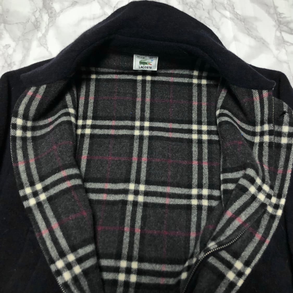 라코스테 울 블루종 자켓 남성용 상품이미지3