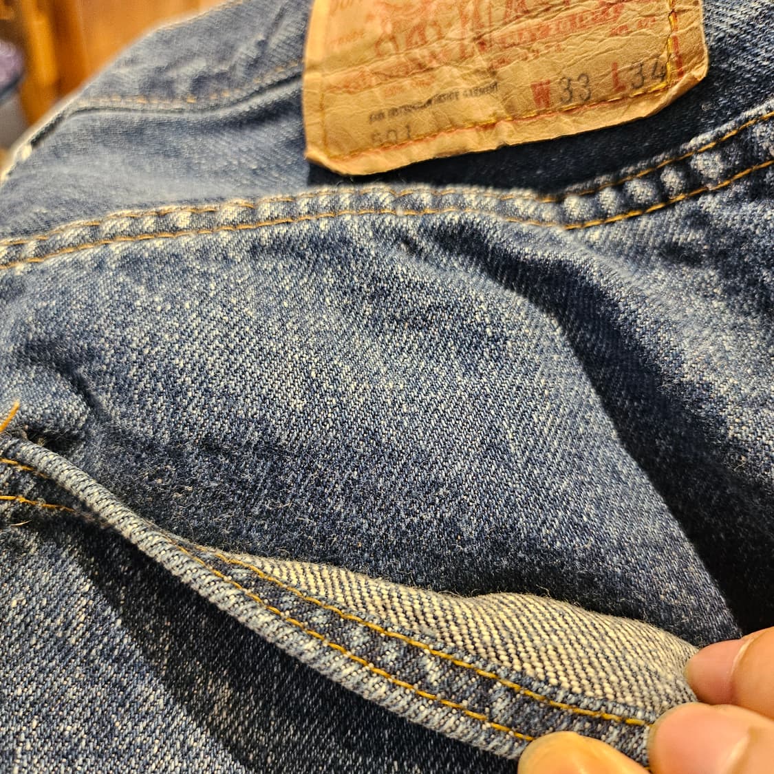 [31~32]리바이스 66전기 small e XX원단 상품이미지6