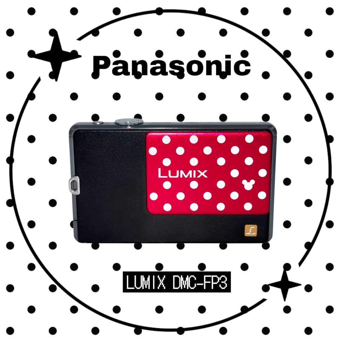 (디즈니콜라보) 파나소닉 DMC-FP3 디지털카메라 디카 상품이미지1