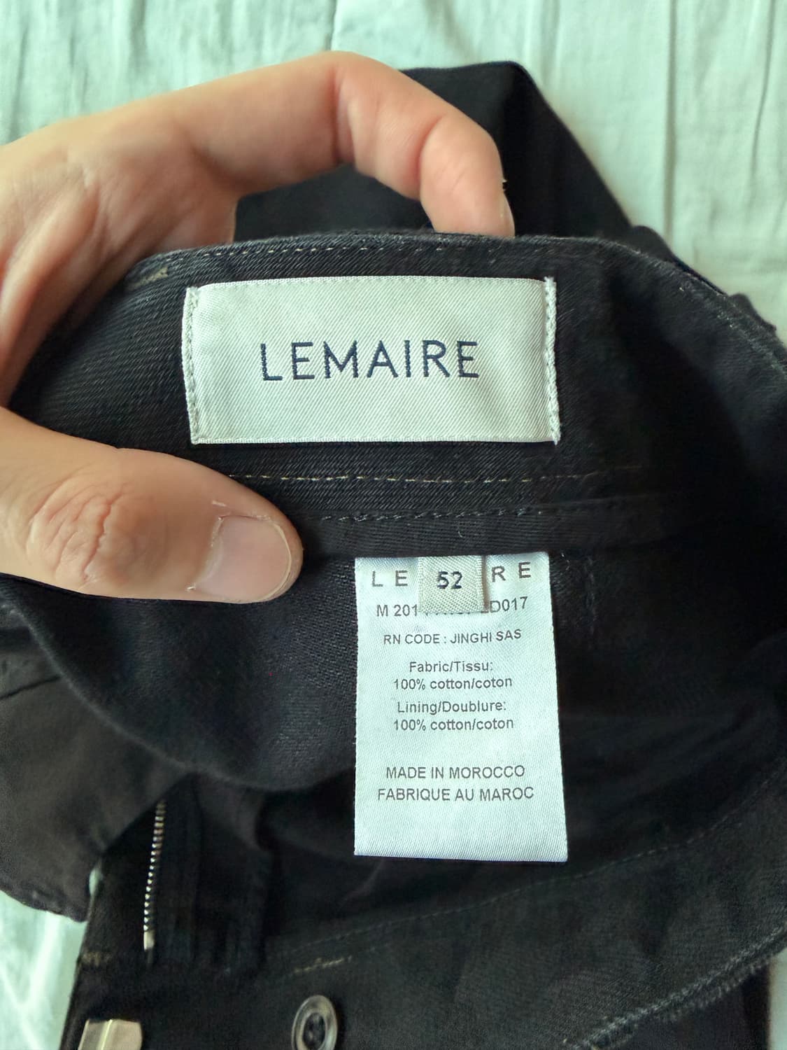 [52] 르메르 트위스티드 벨티드 팬츠 상품이미지4