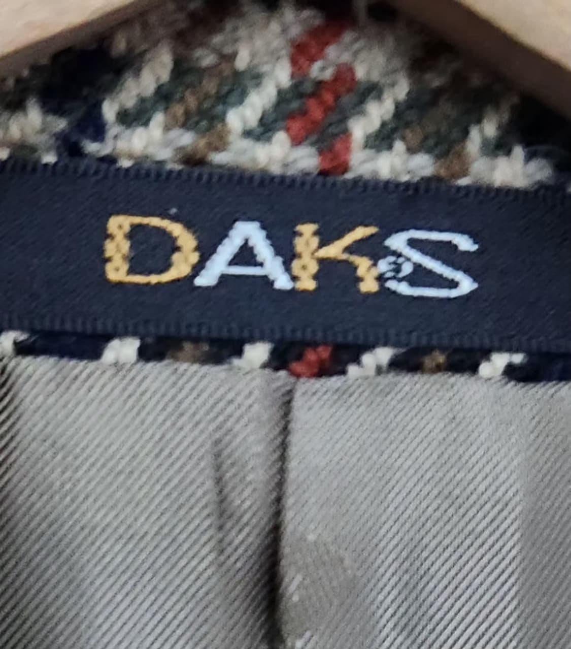 닥스 100 체크자켓 상품이미지3