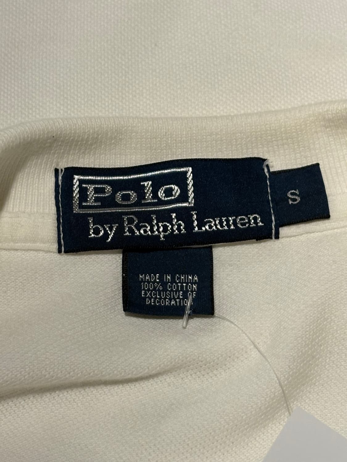 폴로 카라티 흰색 상품이미지3