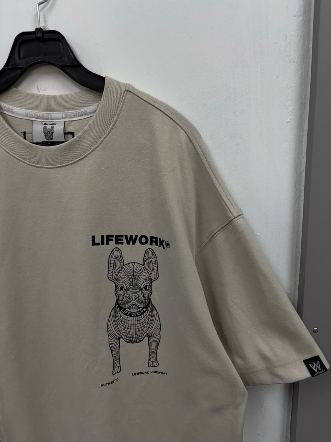 라이프워크 오버핏 반팔티 상품이미지2