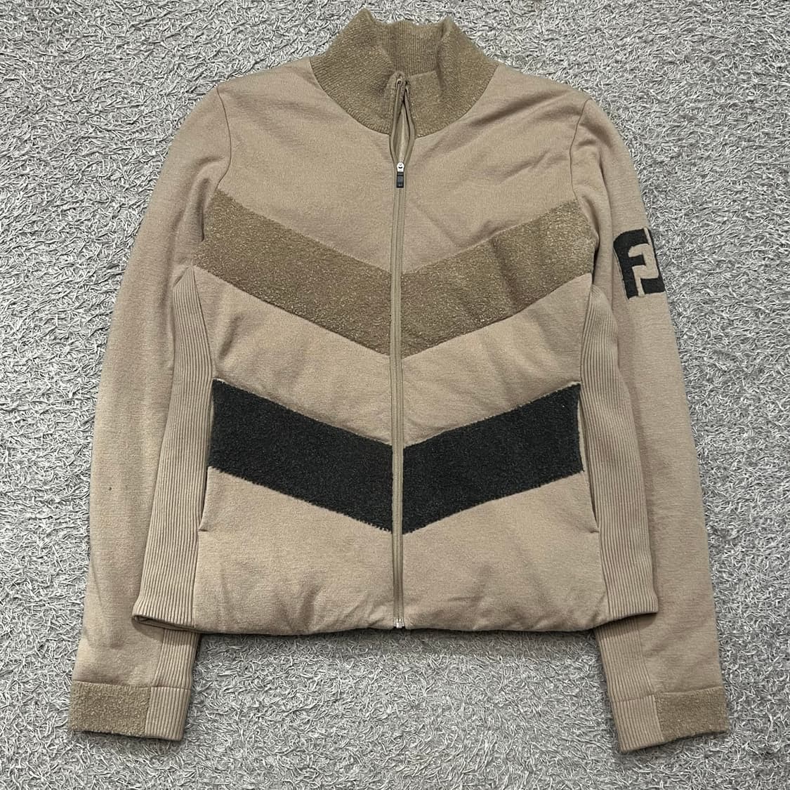 [우먼95] 풋조이 니트집업 상품이미지2