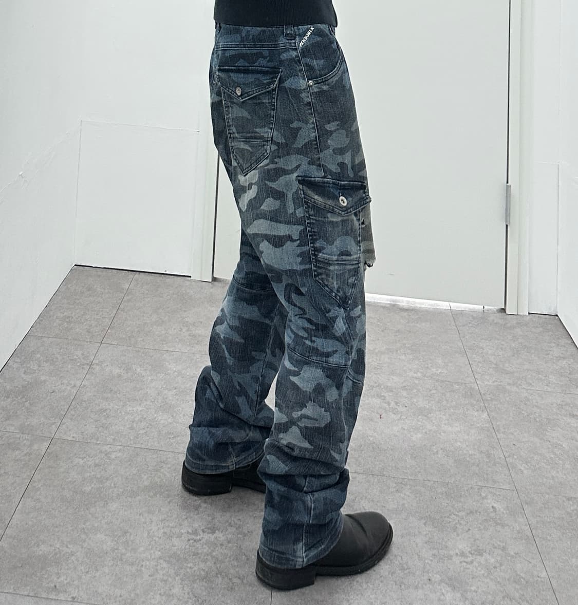 Z dragon camo denim cargo pants 상품이미지4
