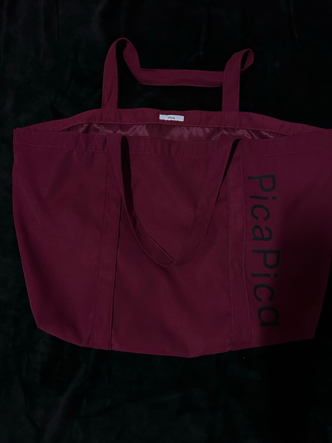 파이카 에코백 레드 상품이미지1