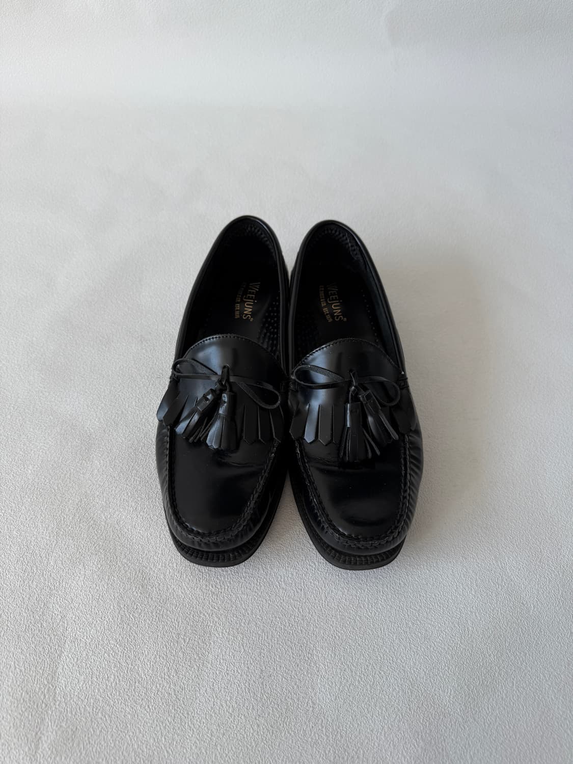 [UK7.5]G.H.BASS&CO 레더 테슬 로퍼 상품이미지2