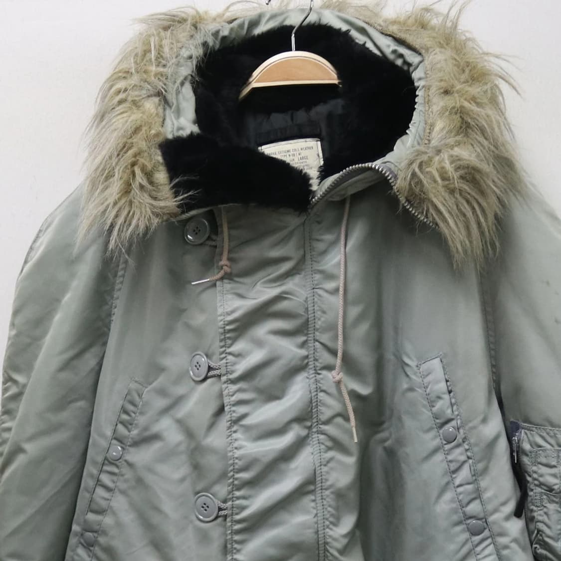 알파 인더스트리 하이넥 야상 자켓 63727 상품이미지3