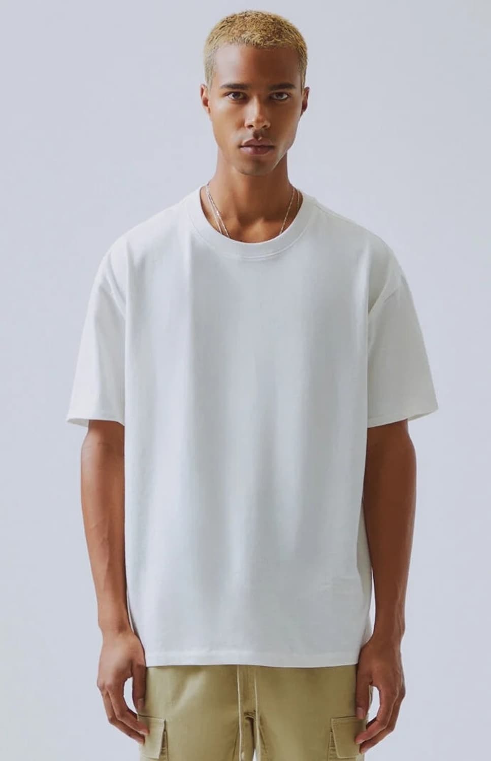 피어오브갓 에센셜 백로고 숏슬리브 XL 상품이미지2