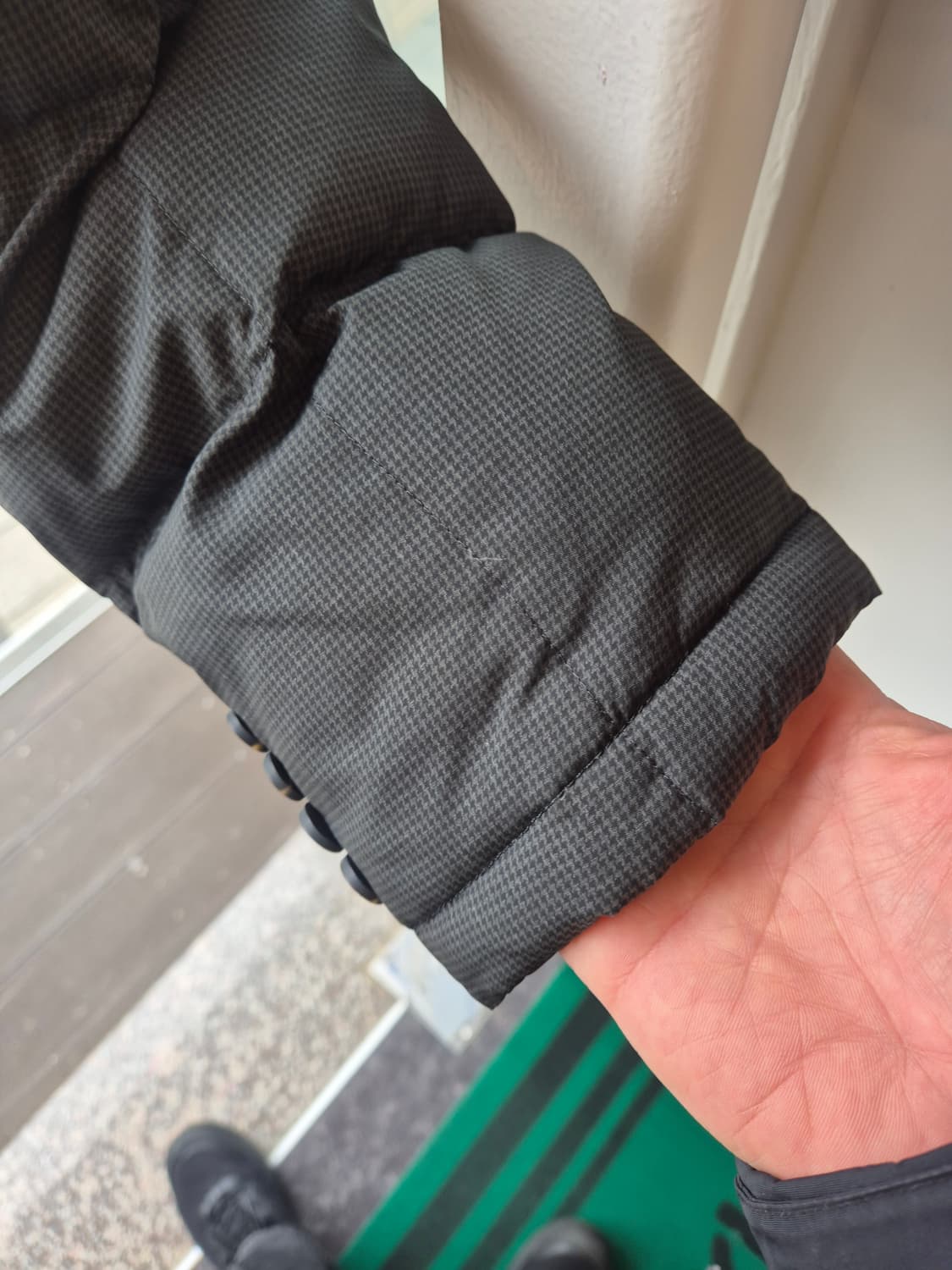 임페리얼 바둑이패턴 누빔패딩 사이즈 105 상품이미지6