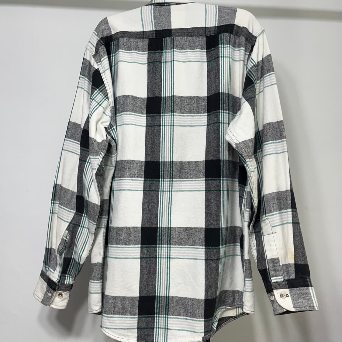 90s HEAVY COTTON FLANNEL 헤비코튼 플란넬 셔츠 상품이미지8