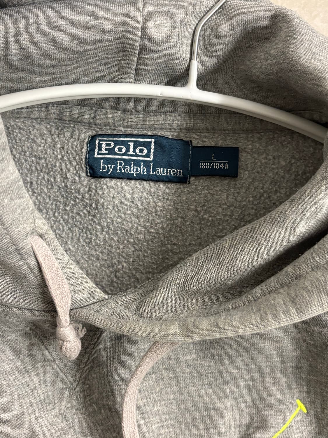 그레이 폴로 빅포니 후드티 상품이미지2