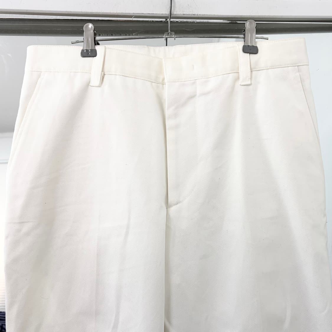 솔리드옴므 21SS 화이트 팬츠 상품이미지6