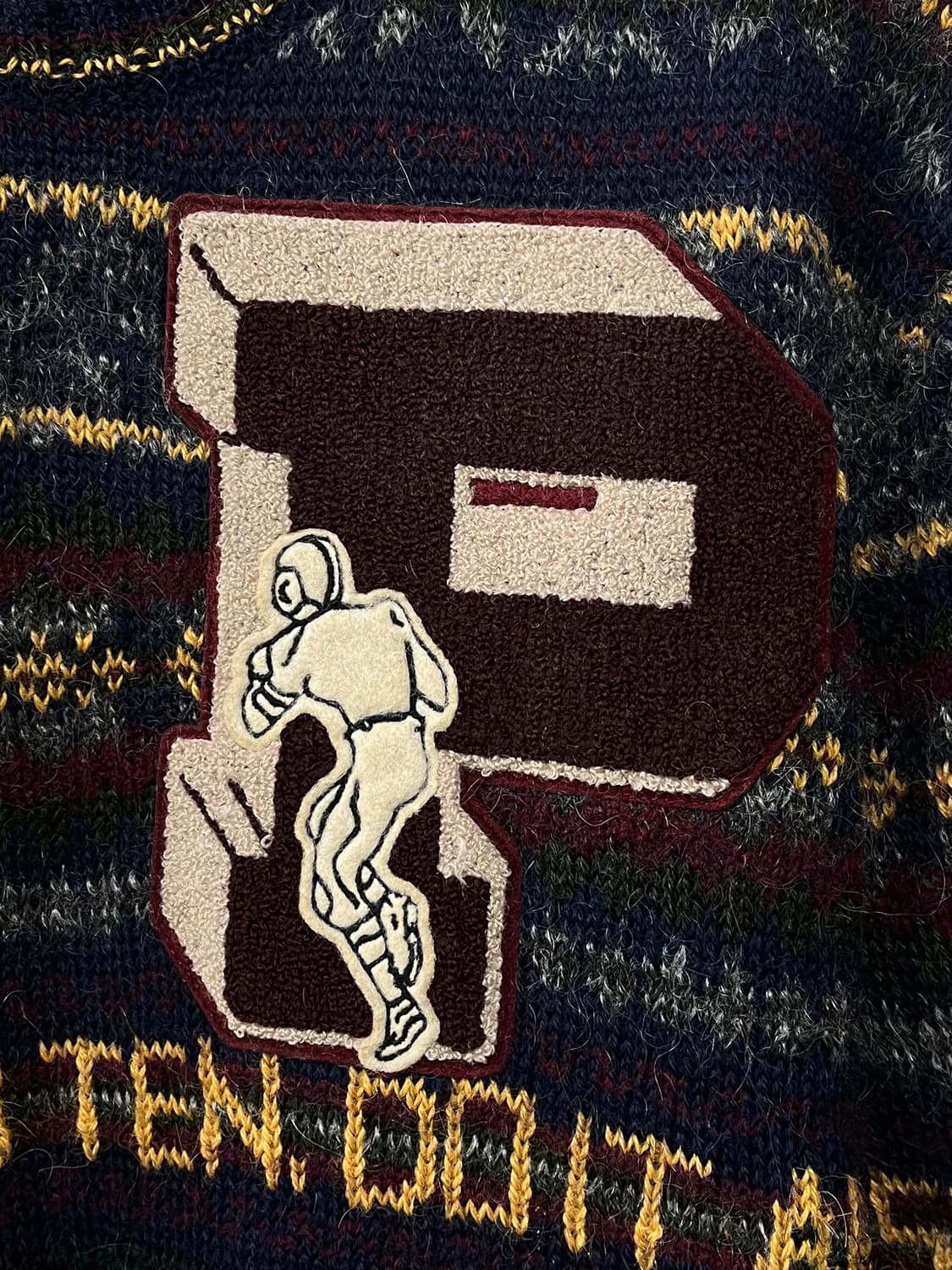 폴로 랄프로렌 페어아일 P풋볼 알파카 모헤어 니트 스웨터 상품이미지5