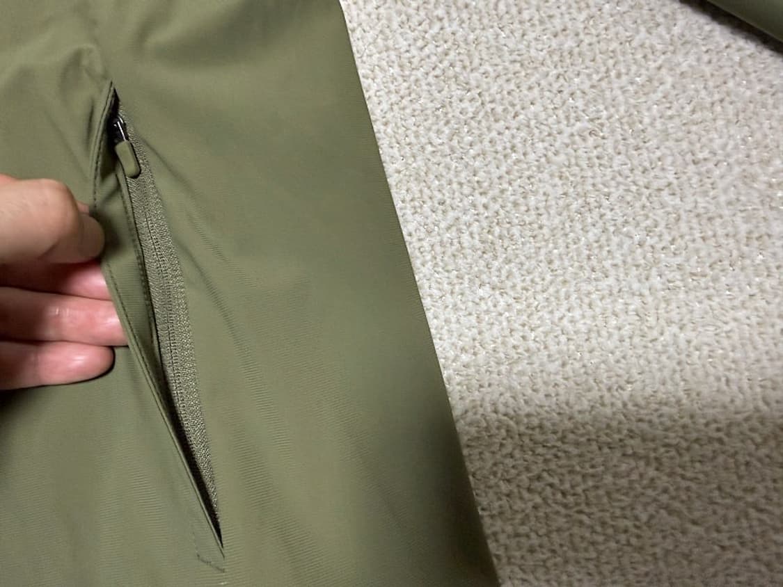 네파 기능성 스판 집업 자켓 남성용 100사이즈 새제품 상품이미지3