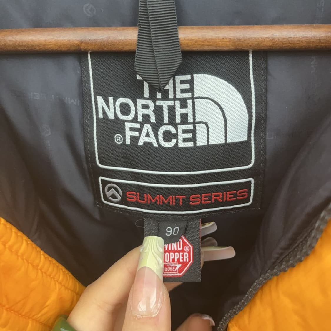 노스페이스 700 Y2K 써밋 윈드스토퍼 구스다운 패딩 90 C08079 상품이미지5