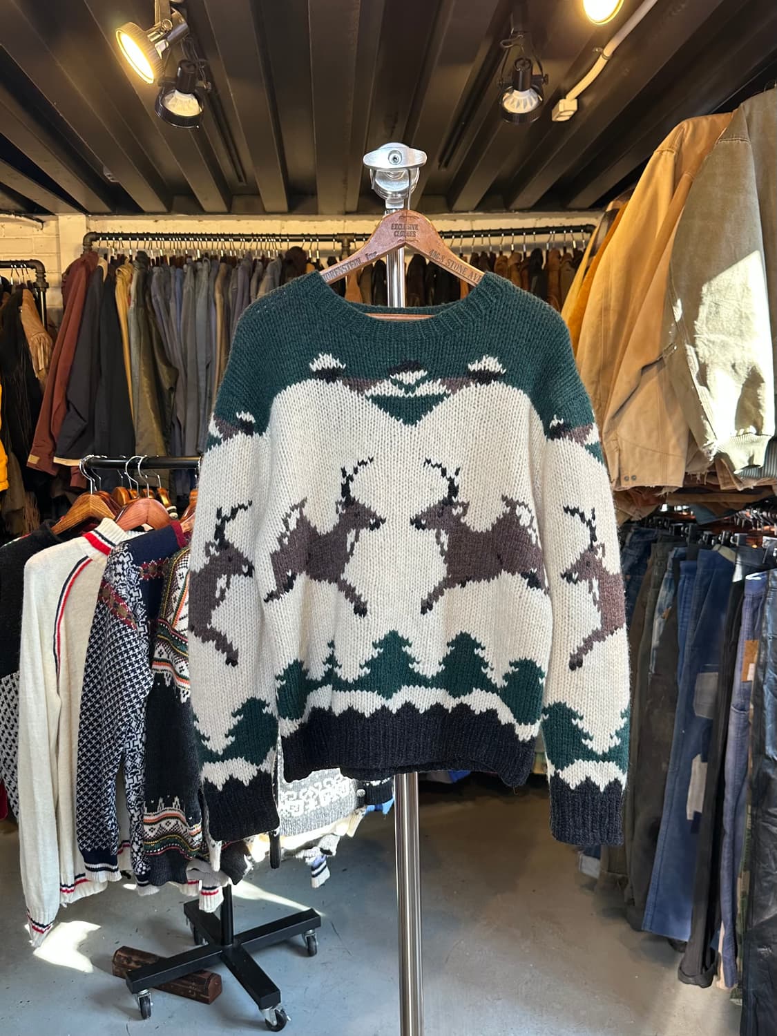 울리치 퓨어 울 핸드메이드 스웨터 상품이미지1