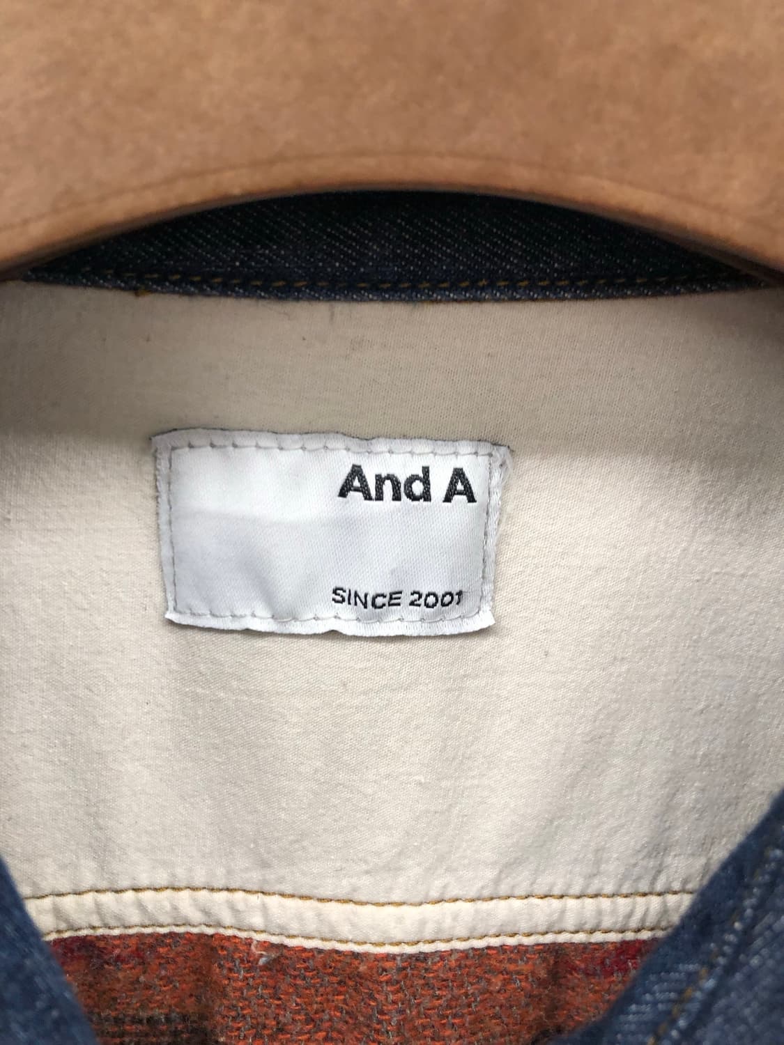 웨스턴 나바호 롱 데님 셔츠 상품이미지5