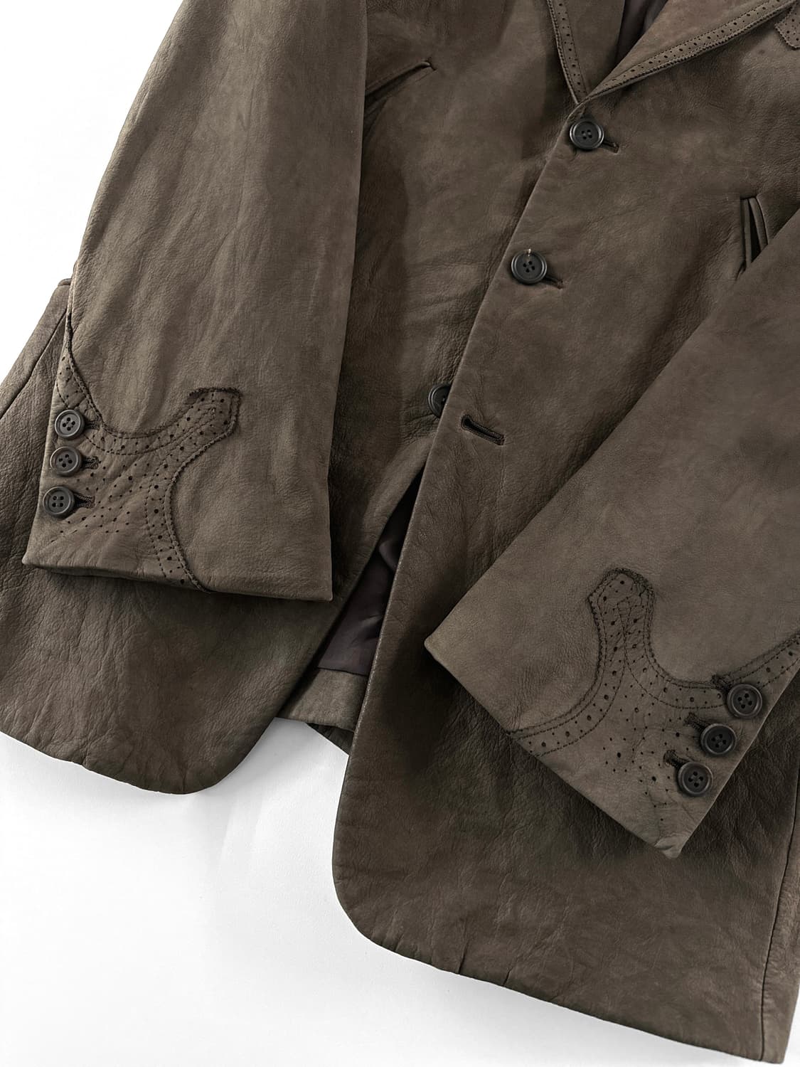 빈티지 폴스미스 카우하이드 웨스턴 자켓 상품이미지7