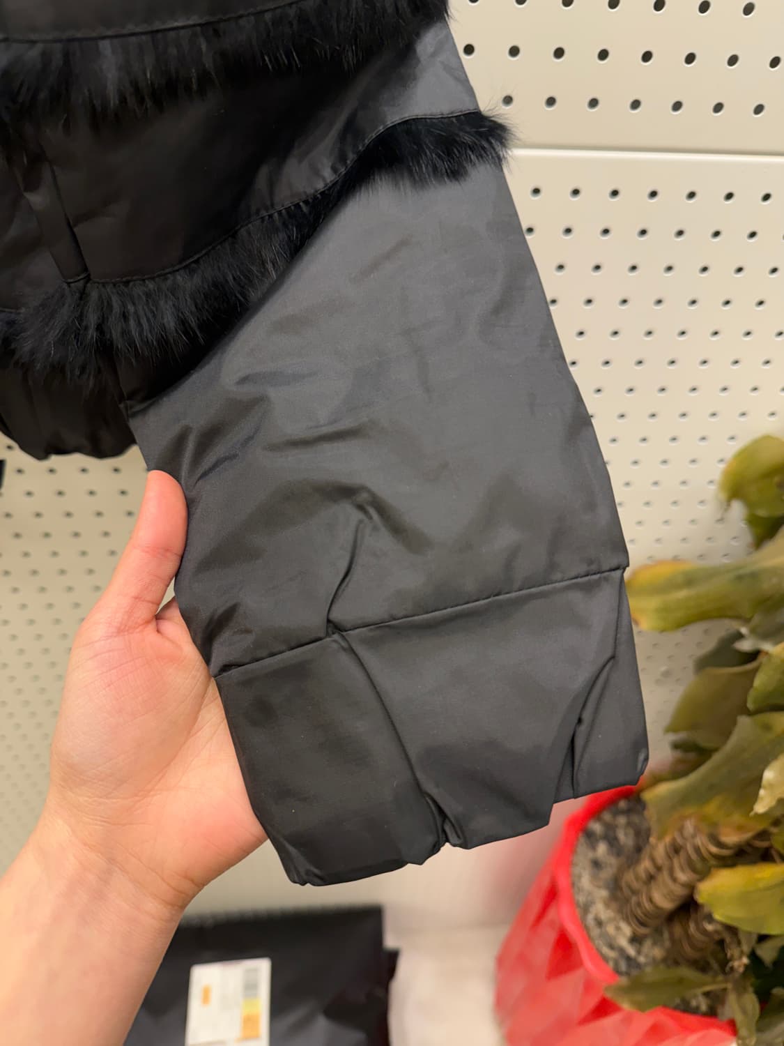 빈티지 페이크 퍼 디테일 자켓  U14 상품이미지4