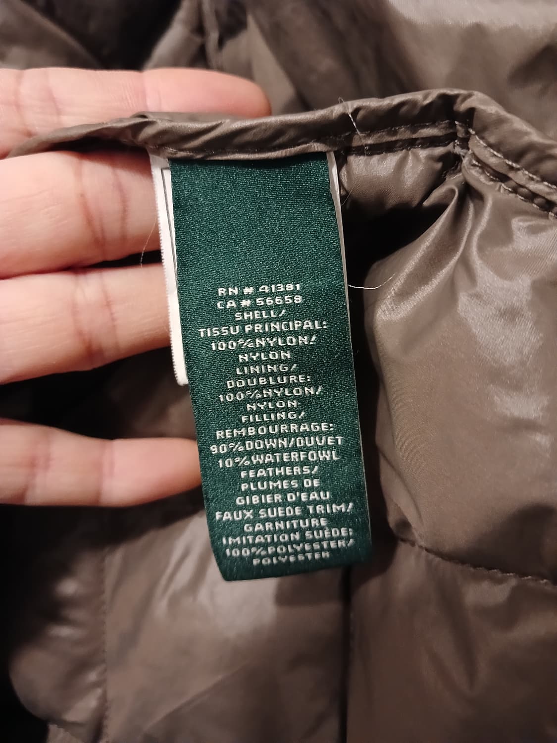 폴로랄프로렌 정품 여성 경량패딩 L 사이즈 상품이미지5