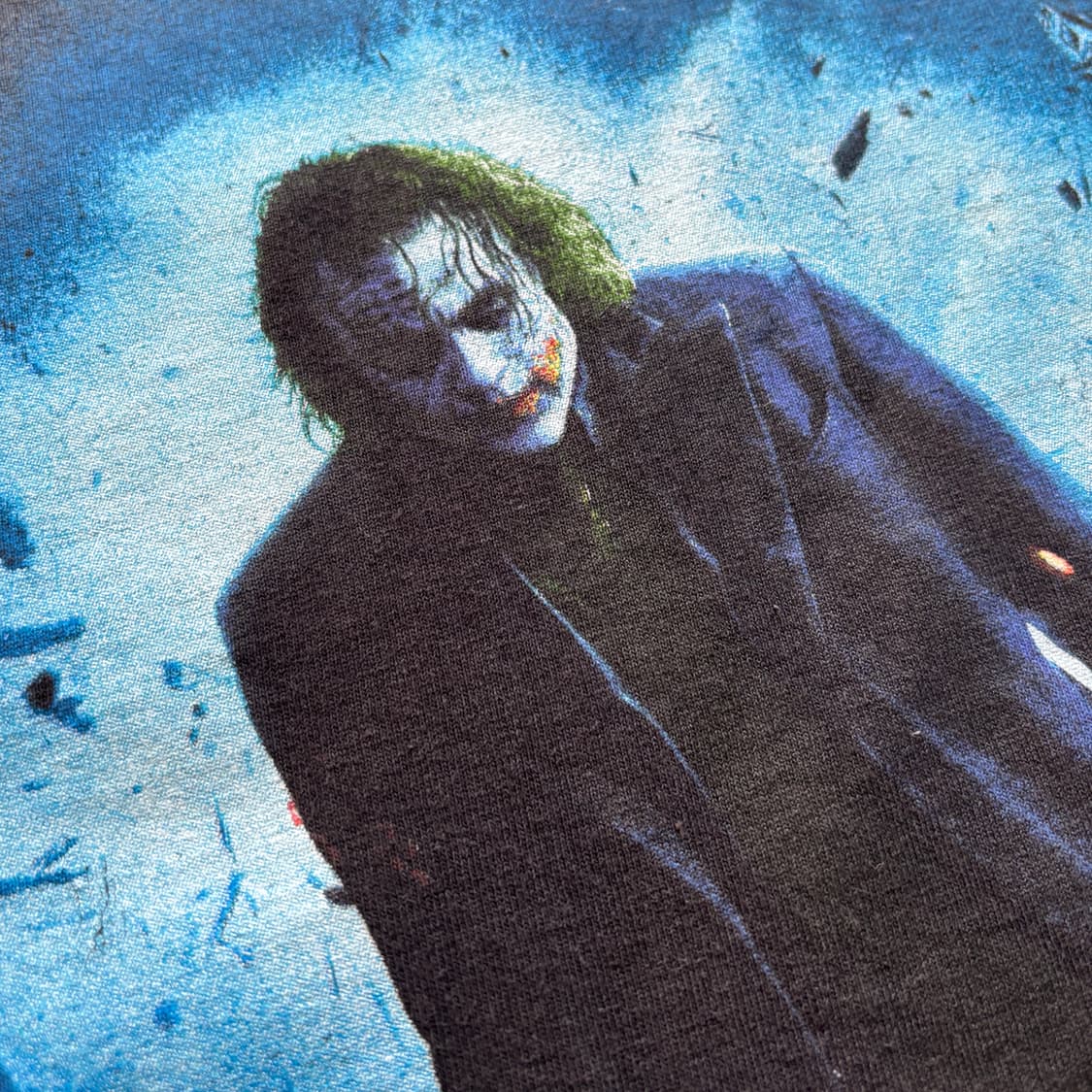 00s 빈티지 다크나이트 조커 프로모 티셔츠 상품이미지4