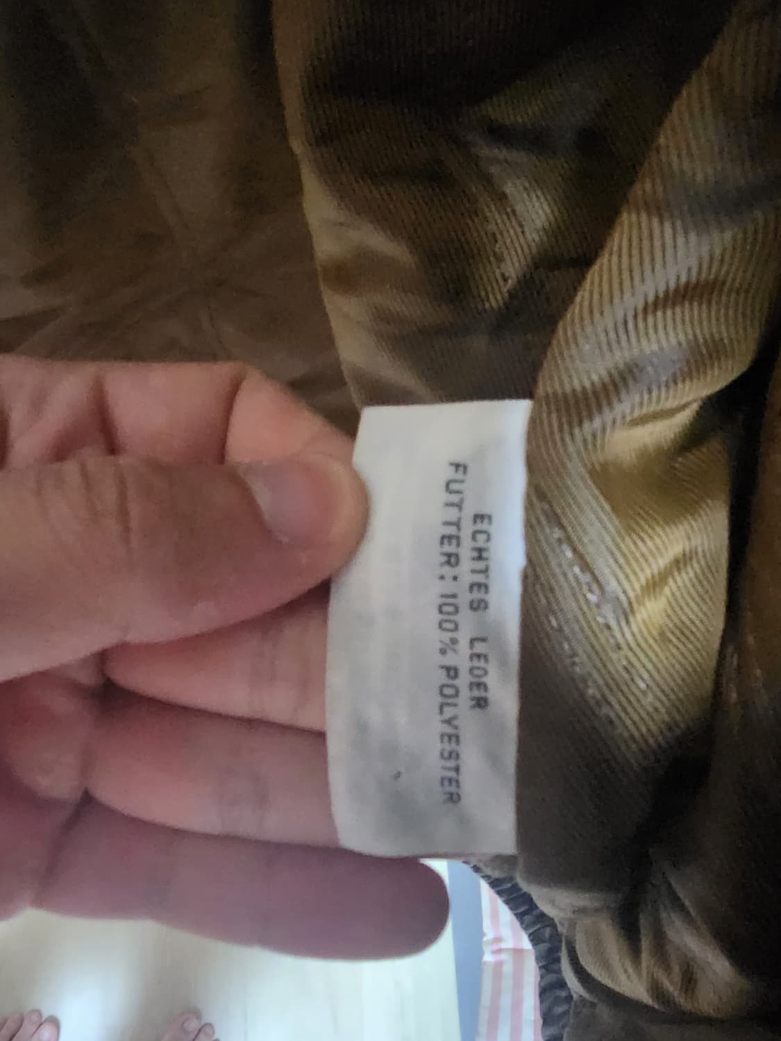 파올로 네그라토 레더 봄버재킷 상품이미지5