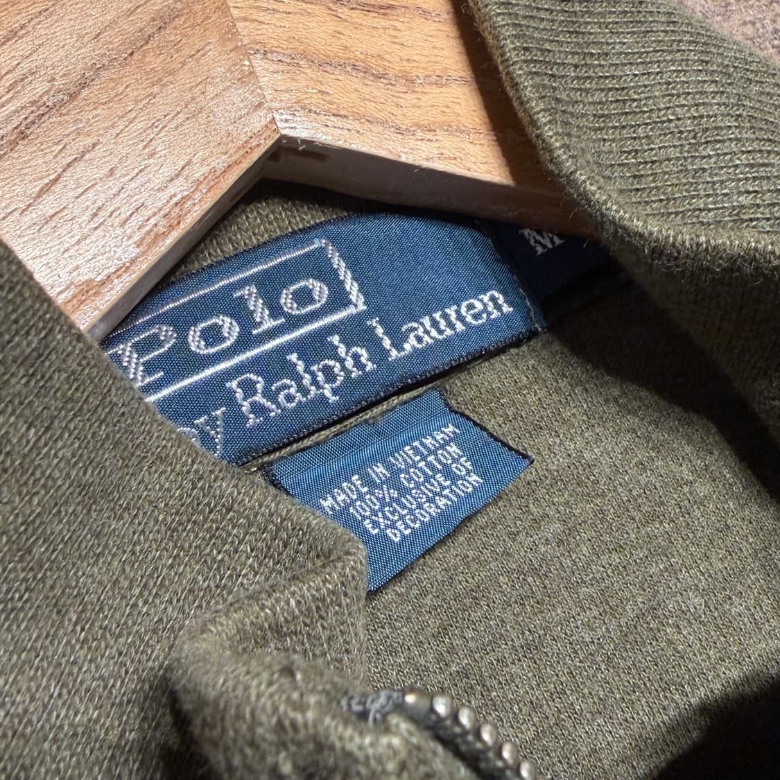 폴로랄프로렌 스웻 하프 집업 M 100 상품이미지3