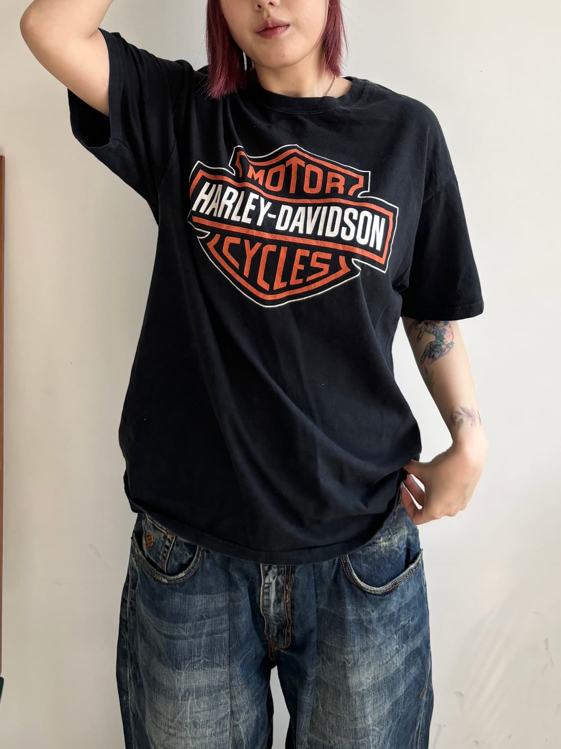 90’s Harley-Davidson 반팔 티셔츠 상품이미지2