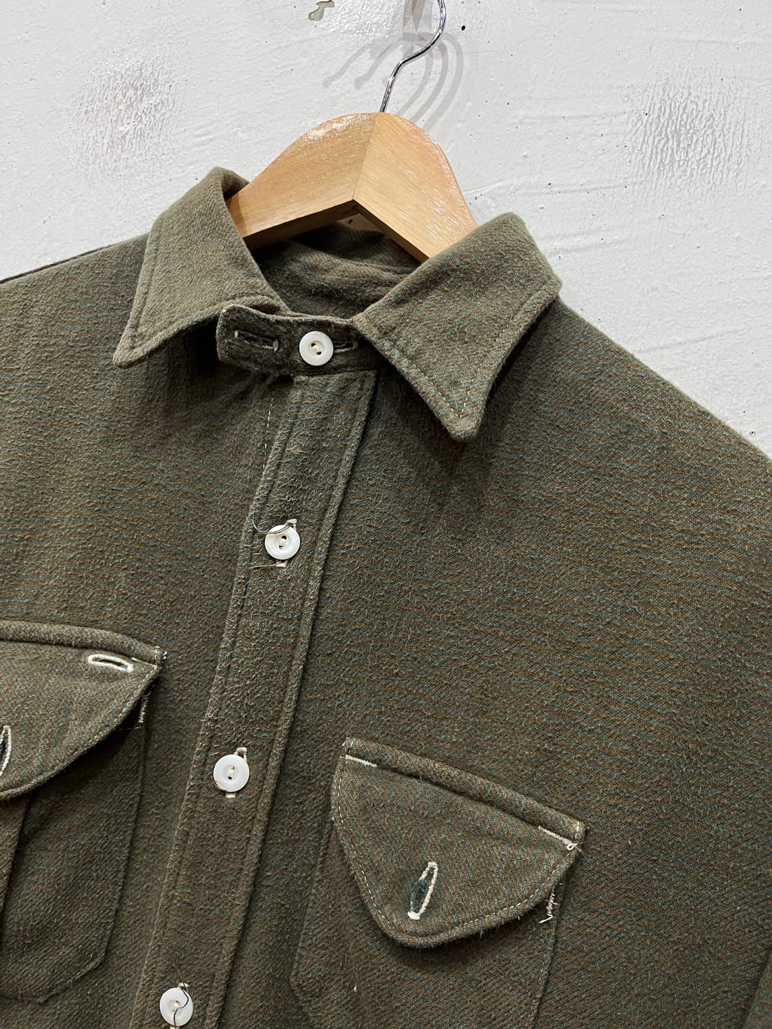 포스트 오버롤즈 플란넬 셔츠 Made in USA 상품이미지2