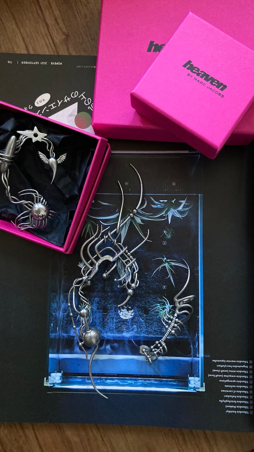 Heaven marcjacobs 헤븐바이마크제이콥스 키코 실버 이어커프 상품이미지5