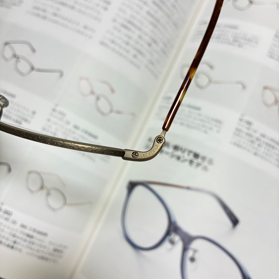 나카미야 토라쿠마 티타늄 새들브릿지 일본 안경 상품이미지3