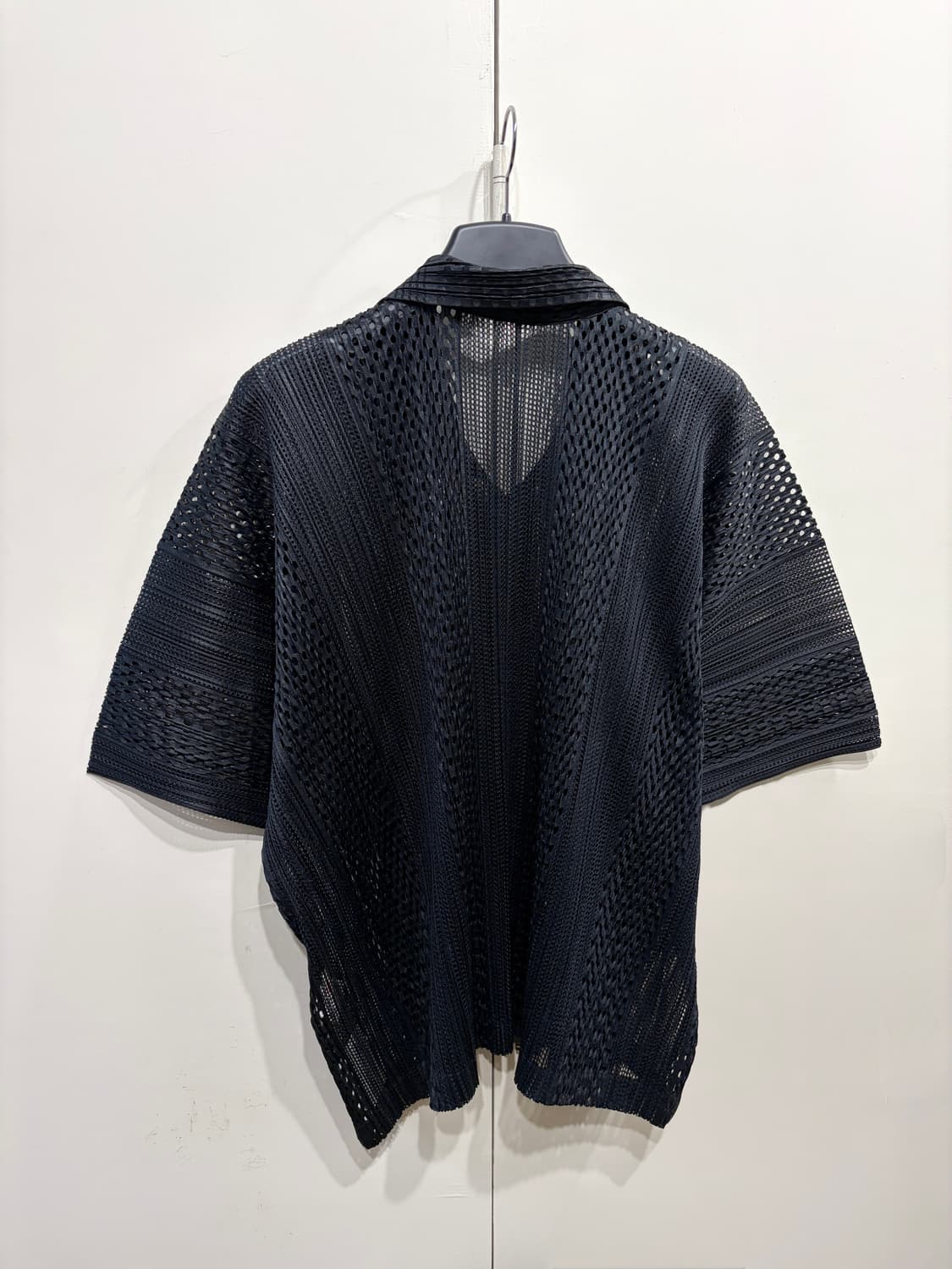 17SS 이세이미야케 플리츠 플리즈 메쉬 하프 집업 자켓 상품이미지5