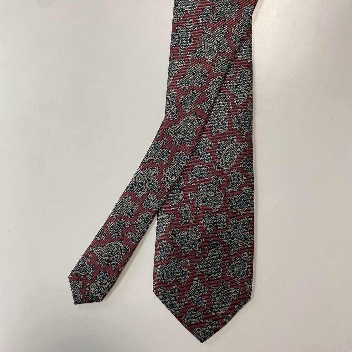 버버리 페이즐리 명품 정품 넥타이 (Burberry) 8.3cm 상품이미지2