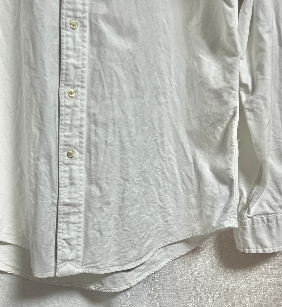 공용 폴로랄프로렌 신형 클래식핏 화이트 셔츠 남방 M 상품이미지3